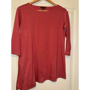 Eileen Fisher coral women's blouse size‎ XXS